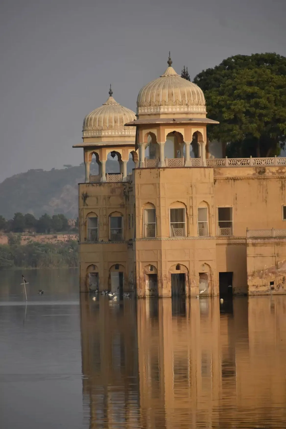 Jal Mahal Closeup 300mm Zoom shot